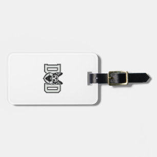 German Shepherd Dad Vintage Vector Shirt Design_1 Luggage Tag