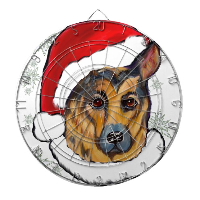 GERMAN SHEPHERD DARTBOARD (Front)