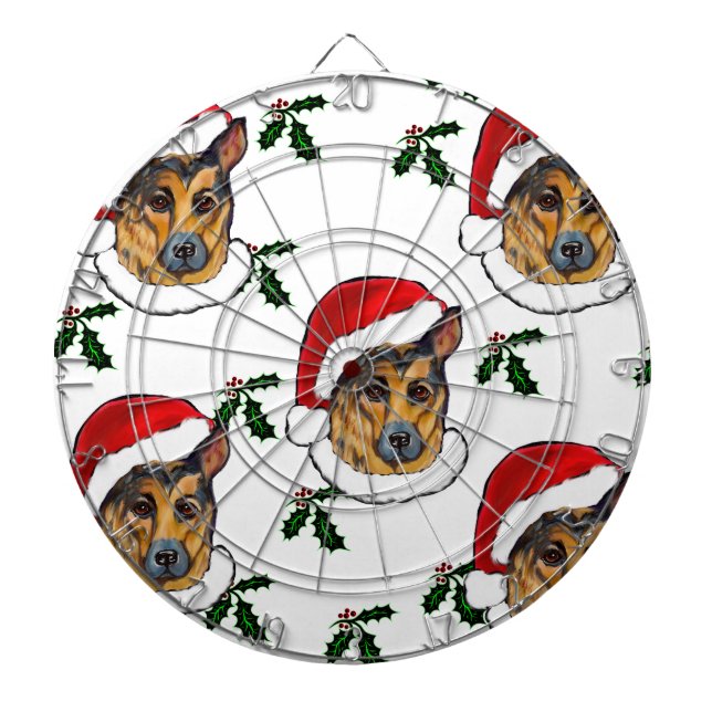 GERMAN SHEPHERD DARTBOARD (Front)