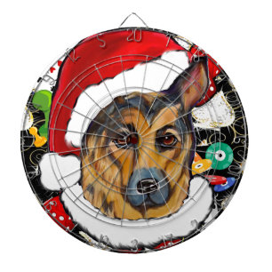 GERMAN SHEPHERD DARTBOARD