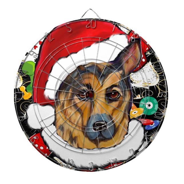 GERMAN SHEPHERD DARTBOARD (Front)