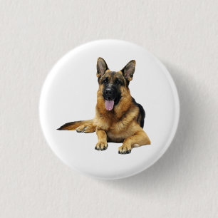German Shepherd Dog 3 Cm Round Badge