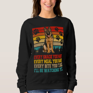 German Shepherd Dog  Activities Matching Dog  1 Sweatshirt