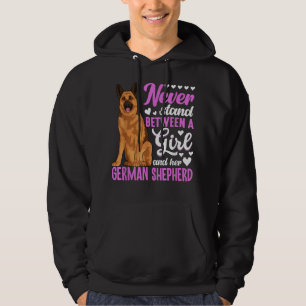 German Shepherd Dog Apparel for Women Hoodie