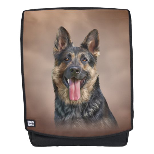 german shepherd backpack