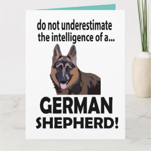 German Shepherd Dog Birthday German Shepherd Card