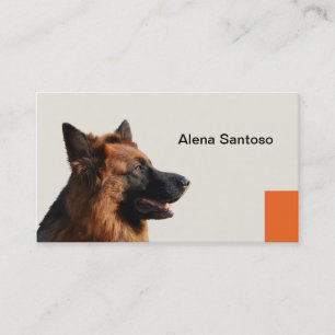 German Shepherd Dog Business Card