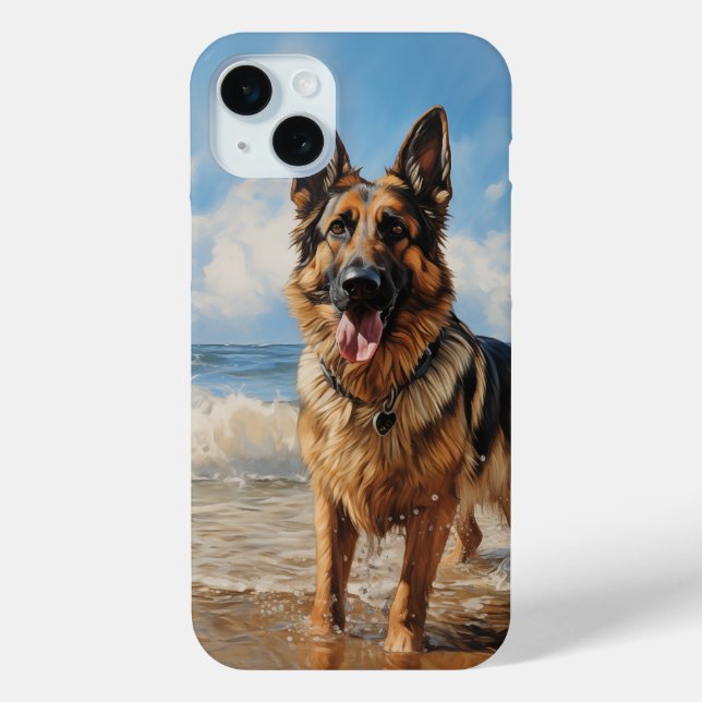 German Shepherd dog Case-Mate iPhone Case (Back)
