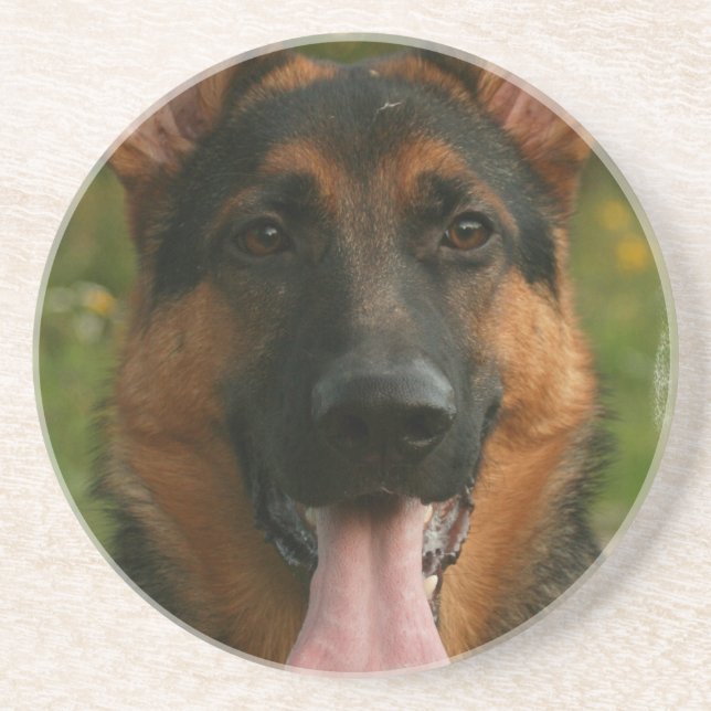 German Shepherd Dog Coasters (Front)