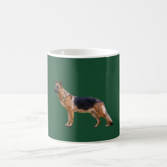 German Shepherd Dog Coffee Mug (Center)