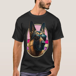 German Shepherd Dog Costume Outfit Mom Dad  4 T-Shirt
