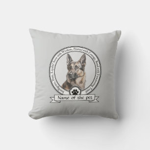 German Shepherd Dog Credo Cushion