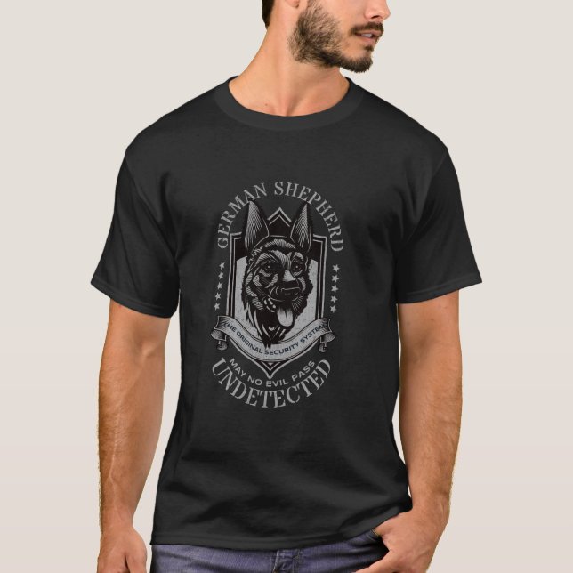 German Shepherd Dog Dad 1 T-Shirt (Front)
