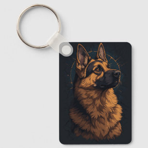 🦴 German Shepherd Dog Decor And Gifts 🦴 Key Ring