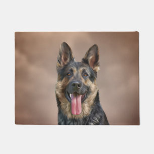 German Shepherd dog Doormat