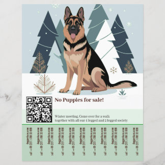 German Shepherd Dog Flyer 