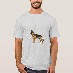 German Shepherd & Dog Food Double-Sided T-Shirt