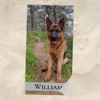 German Shepherd dog forest path name