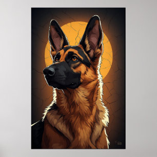 🐾 German Shepherd Dog Gifts For Dog Lovers 🐾 Poster
