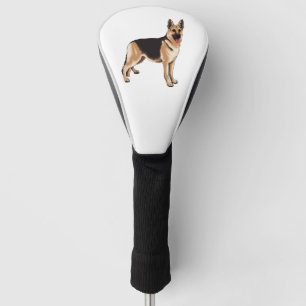 German shepherd dog  golf head cover