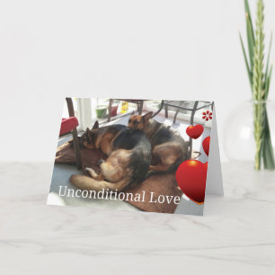 German Shepherd Dog Greeting Card