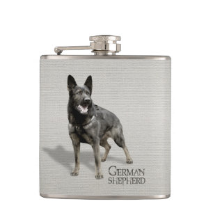 German Shepherd Dog - GSD Hip Flask