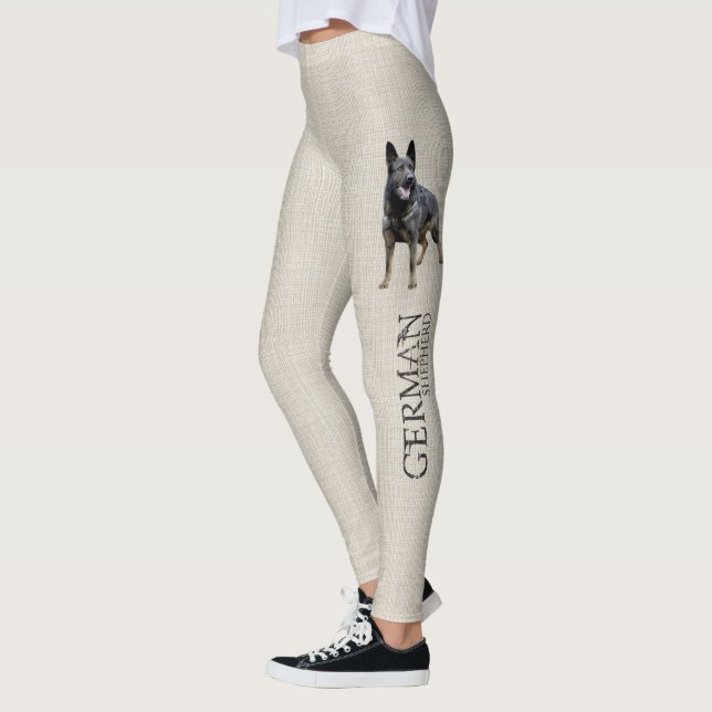 German Shepherd Dog - GSD Leggings (Left)