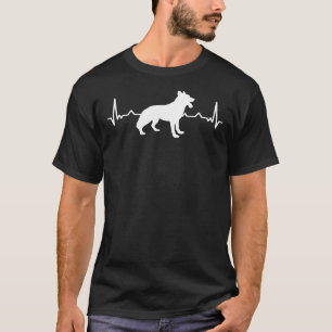 German Shepherd Dog Heartbeat 400 T-Shirt