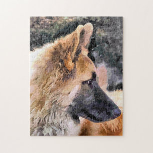 GERMAN SHEPHERD DOG JIGSAW PUZZLE