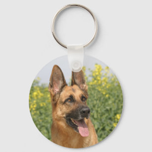 German Shepherd Dog keychain