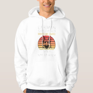German Shepherd Dog Lover Funny Retro Hoodie