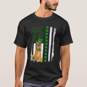 German Shepherd Dog Lover St Patrick's Day Puppy C T-Shirt