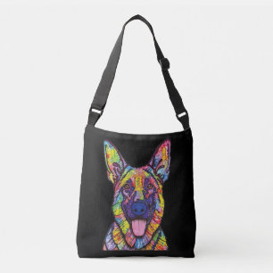 German Shepherd Dog Lovers Crossbody Bag