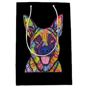 German Shepherd Dog Lovers Medium Gift Bag