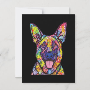 German Shepherd Dog Lovers Thank You Card