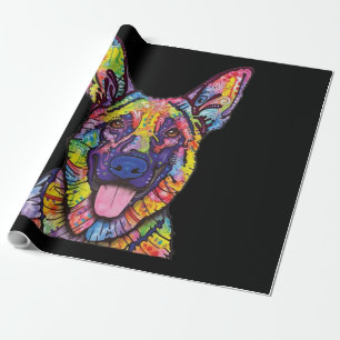 German Shepherd Dog Lovers Wrapping Paper