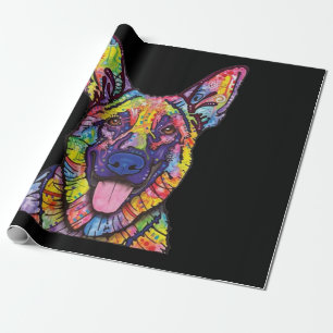 German Shepherd Dog Lovers Wrapping Paper