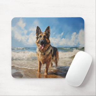 German Shepherd dog Mouse Mat