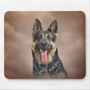 German Shepherd dog Mouse Mat