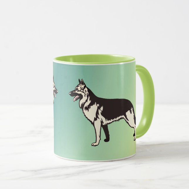 German Shepherd Dog Mug (Front Right)