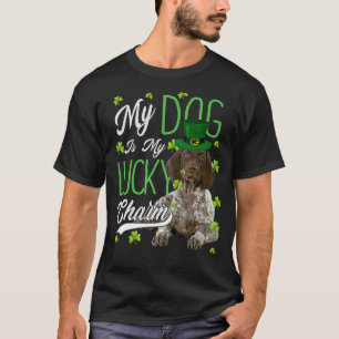 German Shepherd Dog My Dog Is My Lucky Charm T-Shirt