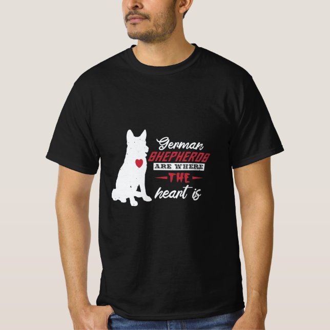 german shepherd dog owner gift T-Shirt (Front)