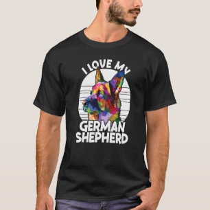 German Shepherd Dog Owner I Love My German Shepard T-Shirt