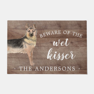 German Shepherd Dog Personalised Door Mat