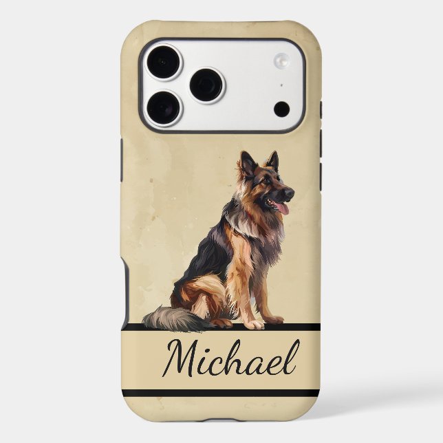 German  Shepherd Dog Pet Animal  Customise  (Back)