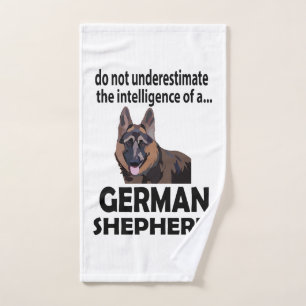 German Shepherd Dog Pet Hand Towel
