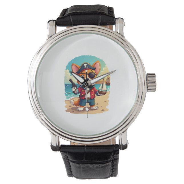 German Shepherd Dog Pirate Watch (Front)