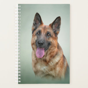 German Shepherd dog Planner