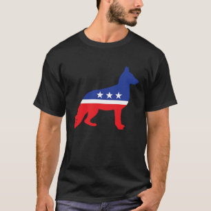 German Shepherd Dog Political Symbol Election Mas T-Shirt