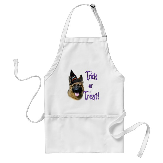 German Shepherd Dog (sable) Trick Standard Apron (Front)
